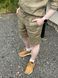Men's Linen Shorts, Straight Fit with Pockets, Sand