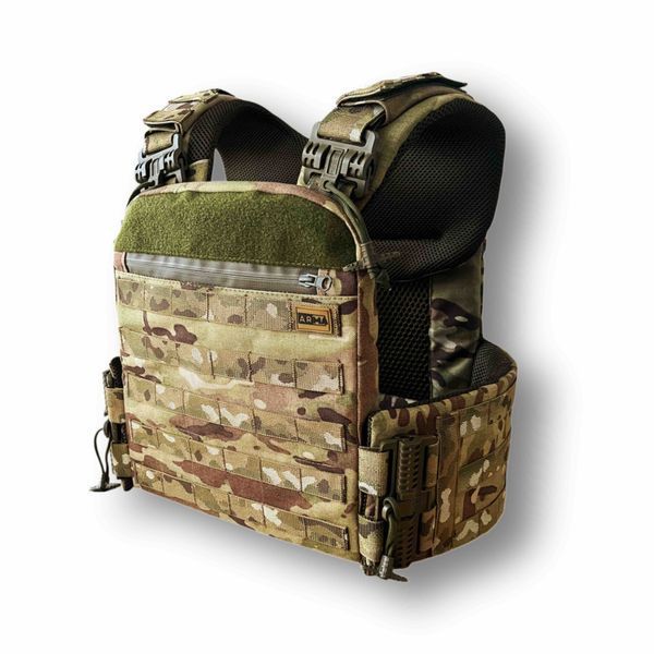 Plate Carrier 7.0 Set with Pouches and Ballistic Pads &mdash; Pixel Camo