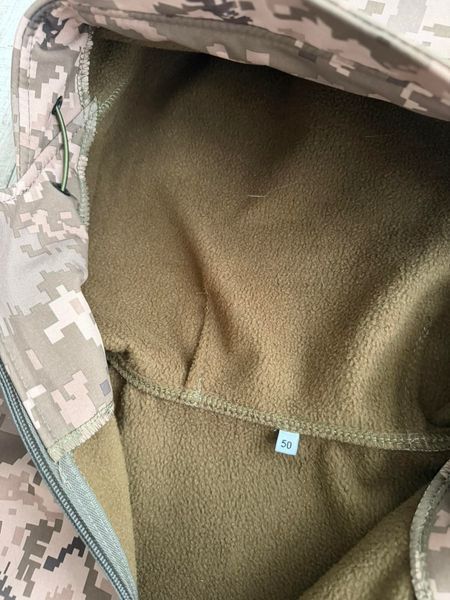 Tactical SoftShell Suit Multicam + Fleece Jacket Multicam (3-in-1 Set)