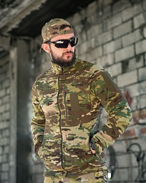 Tactical SoftShell Suit Multicam + Fleece Jacket Multicam (3-in-1 Set)