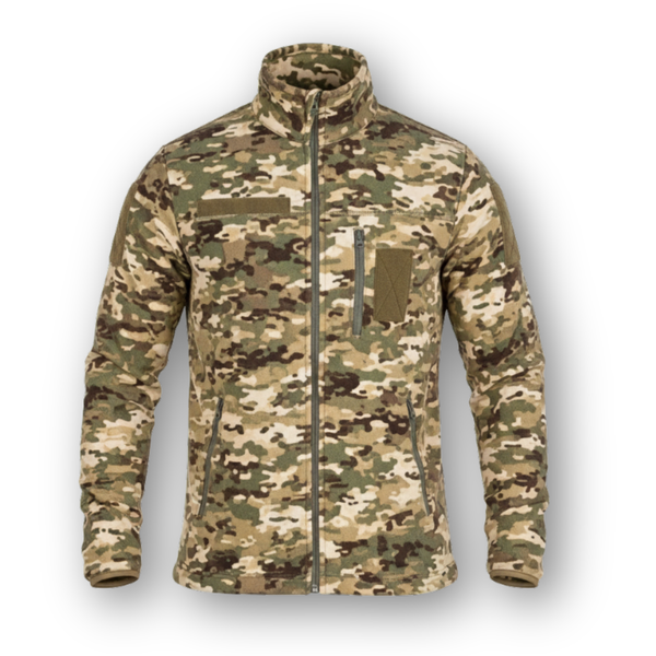 Tactical SoftShell Suit Multicam + Fleece Jacket Multicam (3-in-1 Set)