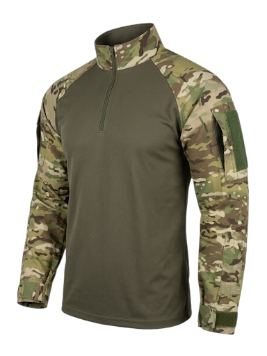 ARMA Tactical Combat Suit: Coolmax Ubacs + Assault Pants with Knee Pads, Multicam