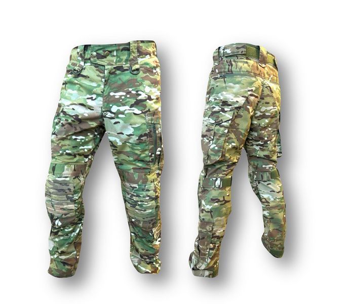 ARMA Tactical Combat Suit: Coolmax Ubacs + Assault Pants with Knee Pads, Multicam
